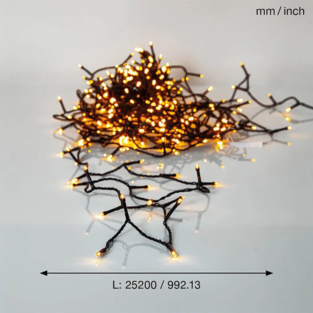 Star Trading LED-lichtketting Golden Warm White 25m - 360 LED - afbeelding 6 van 6