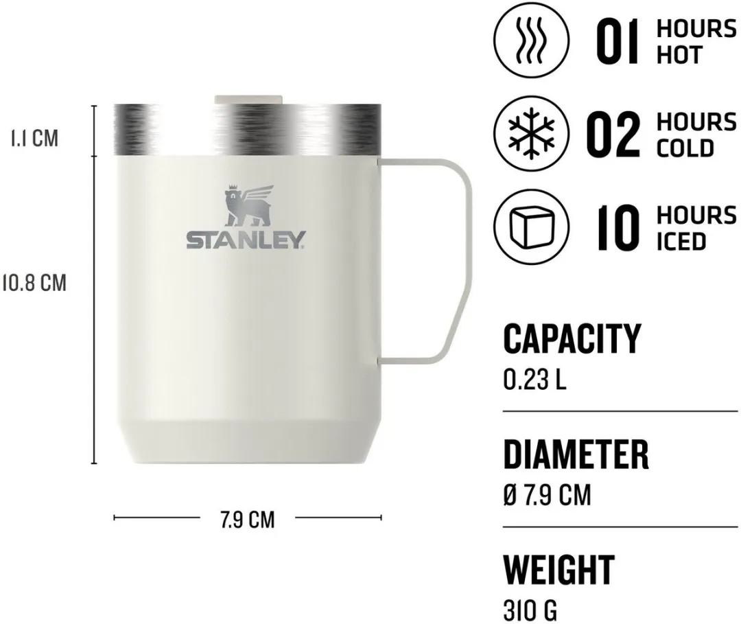 Stanley The Stay-Hot Camp Mug 100000107967 - 230ml Cream Gloss