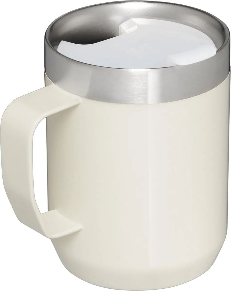 Stanley The Stay-Hot Camp Mug 100000107967 - 230ml Cream Gloss - afbeelding 6 van 6