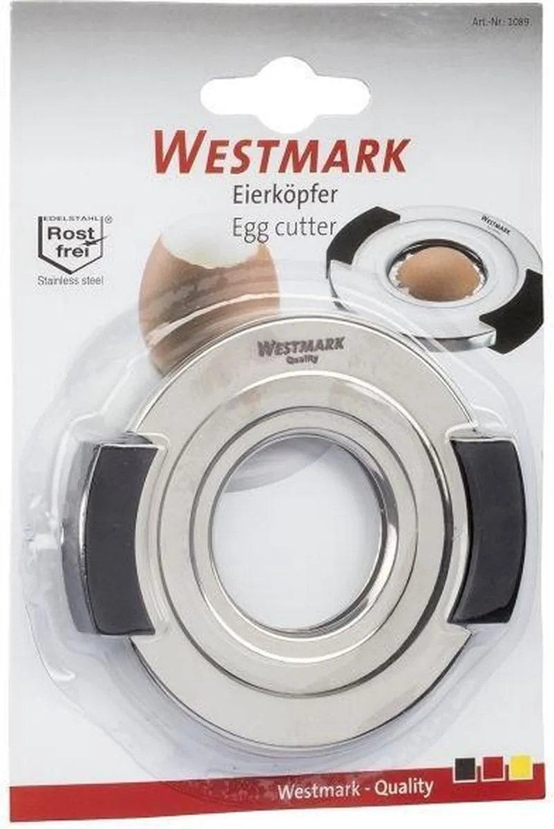 Westmark Eierdop Snijder - Zilver
