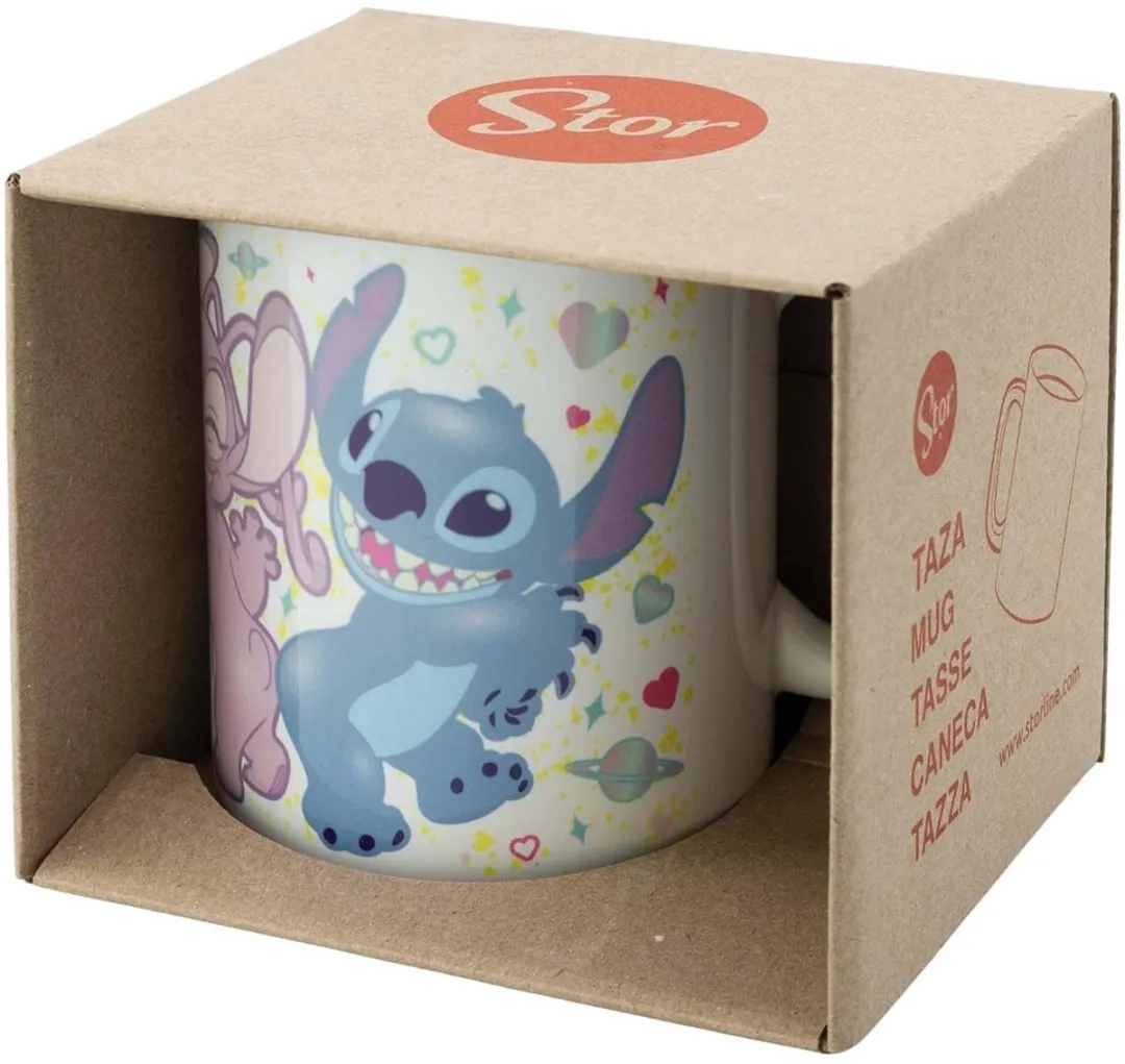 Disney Stitch Keramische Mok 325ml - Wit