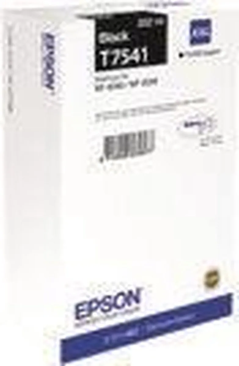 Epson T7541XXL Inktcartridge - 10.000 pagina's - Zwart