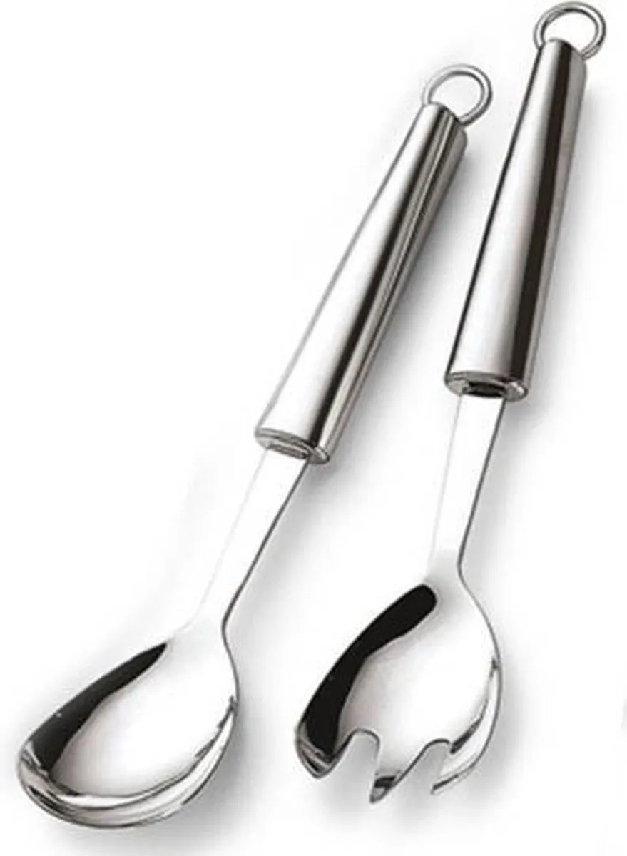 Lagostina Uti3356218020 Saladeservice RVS - 2 Stuks