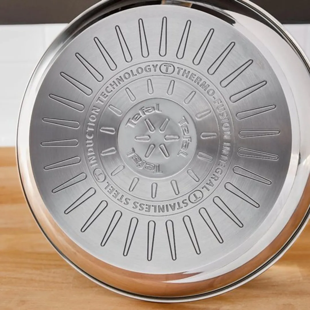 Tefal Infinite Koekenpannen Set 3-delig - 24/28/30cm - Zilver/Zwart - afbeelding 6 van 6