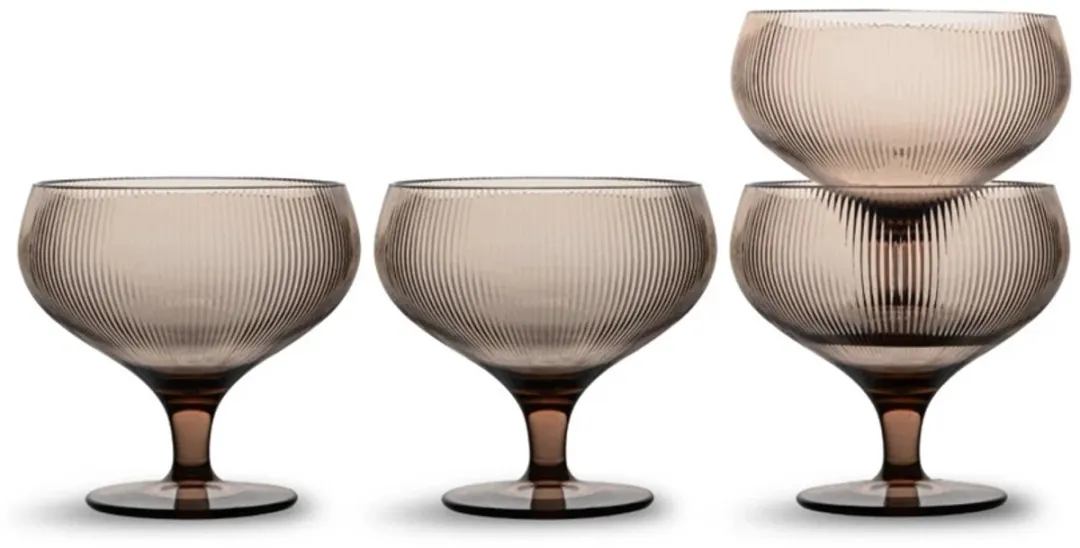 Sagaform Billi rPet Champagne Coupe Set