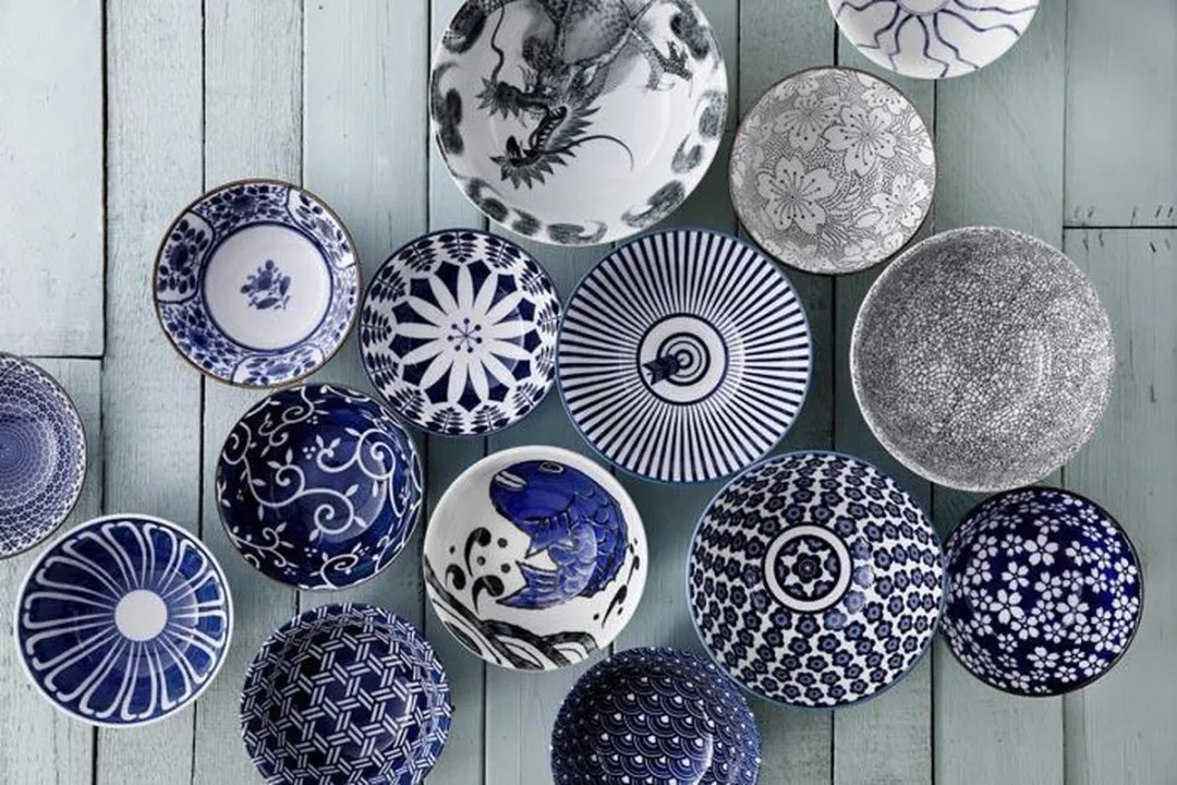 Tokyo Design Studio Mixed Bowls 12.7x6.8cm 400ml - Blauw