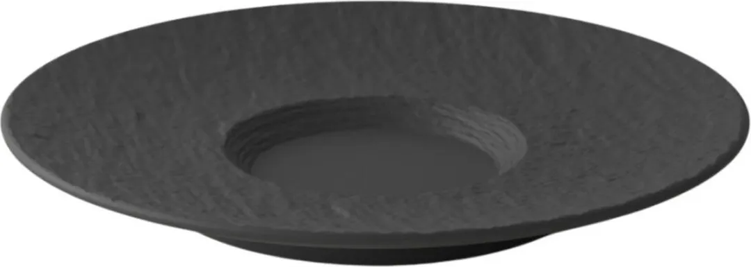 Villeroy & Boch Cafe au Lait Bord Rond 17cm - Zwart