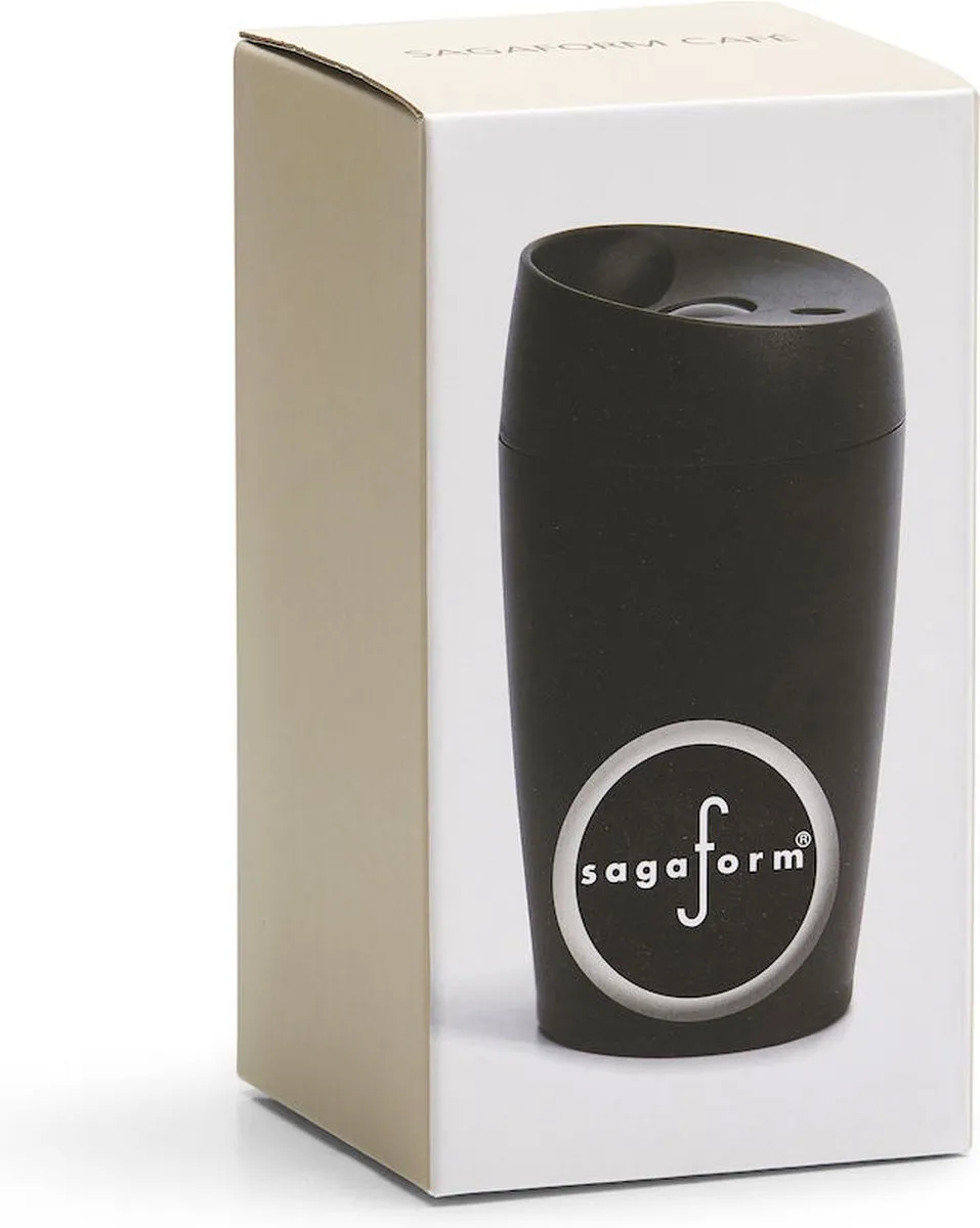 Sagaform Reisbeker 240ml - Zwart