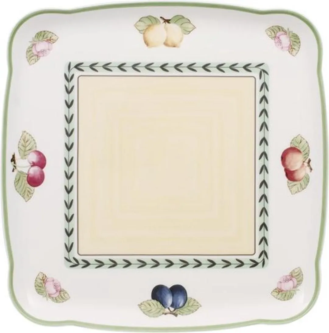 Villeroy & Boch Garden Schotel 30cm - Porselein - Weiß-Bunt
