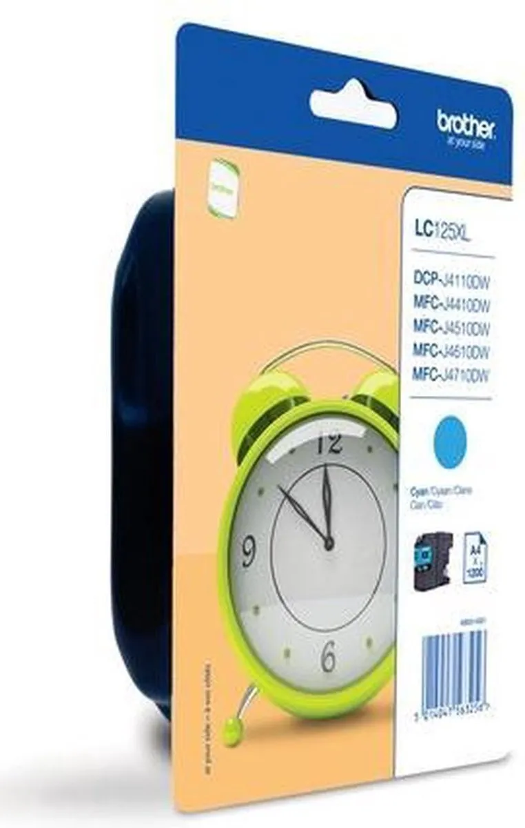 Brother LC-125XLCBP Inktcartridge Cyaan - 700 pagina's