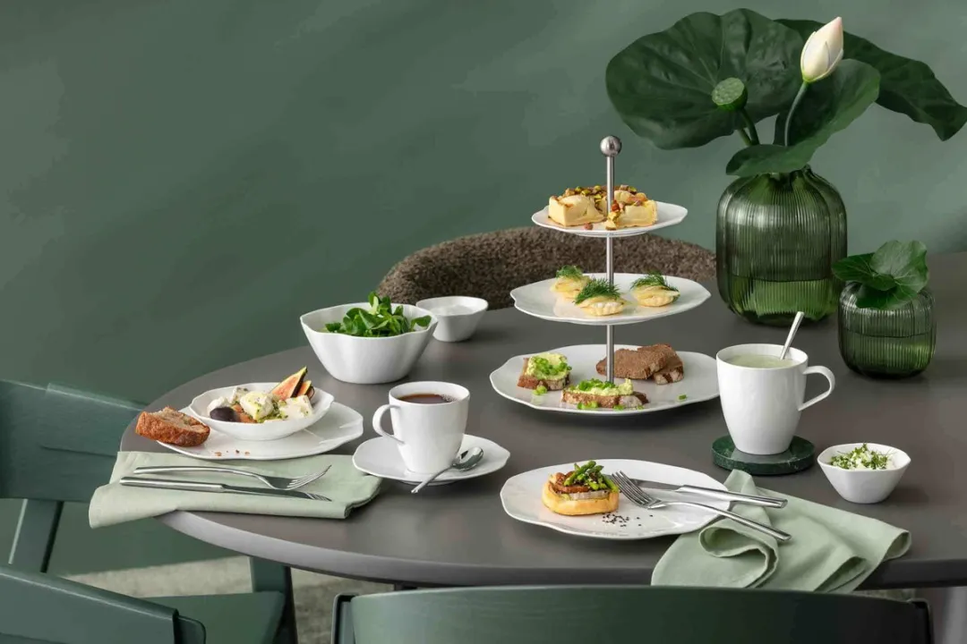 Villeroy & Boch Pura Frühstücks-Set 18-delig - 6 Personen