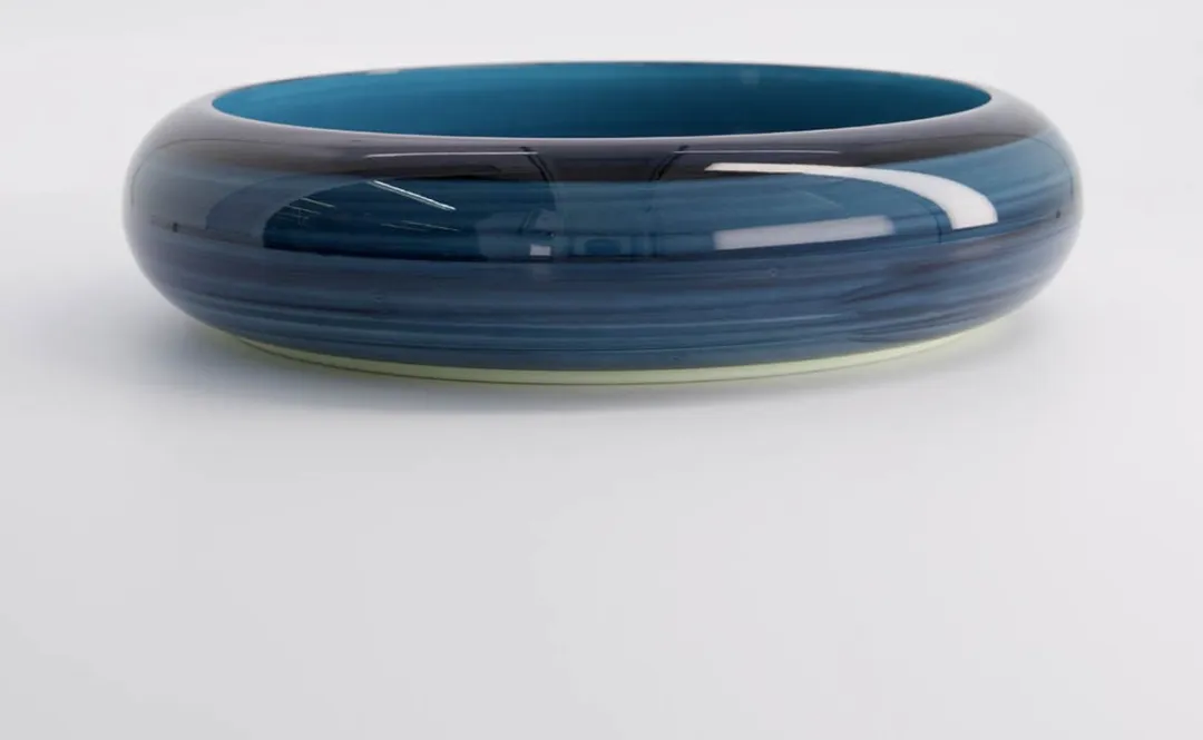 Tokyo Design Studio Sushi Oke Serveerschaal - Azuurblauw 27.5x6.2cm