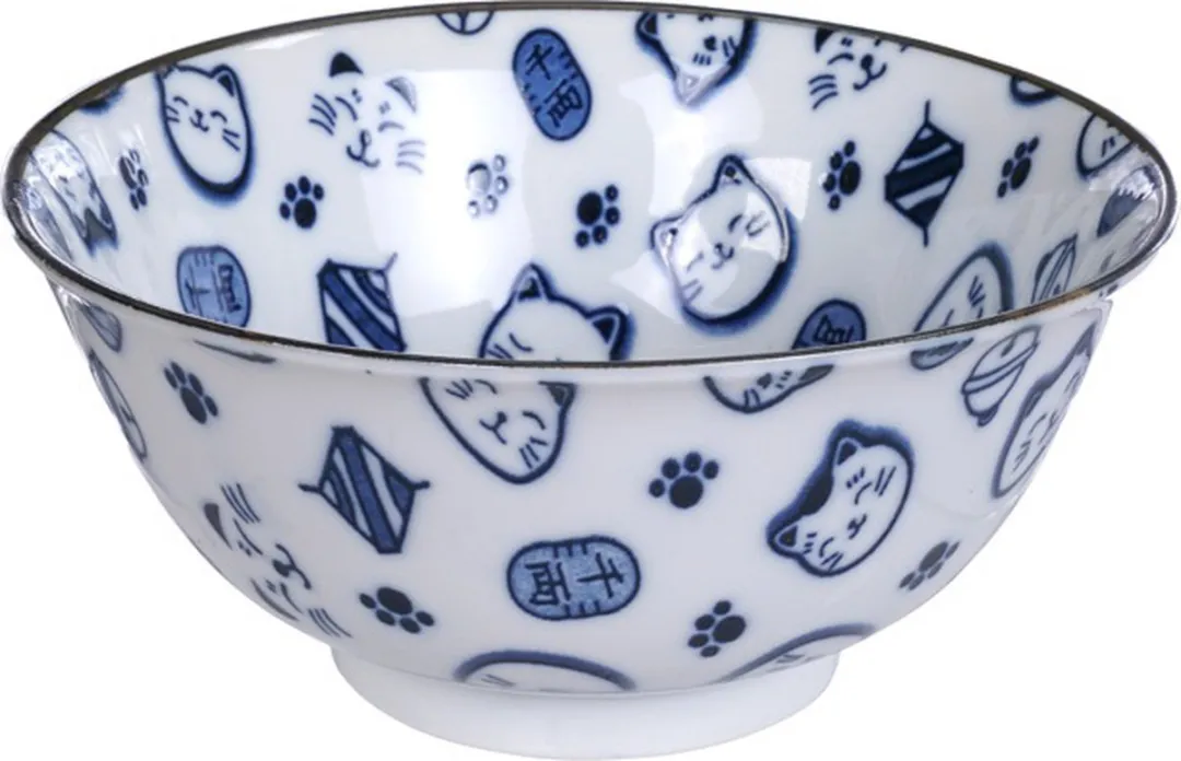 Tokyo Design Studio Kawaii Bowls Lucky Cat Kom