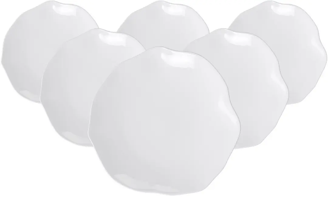 Villeroy & Boch Pura Speiseteller 27,2cm - 6 Stuks - Wit-Gekleurd