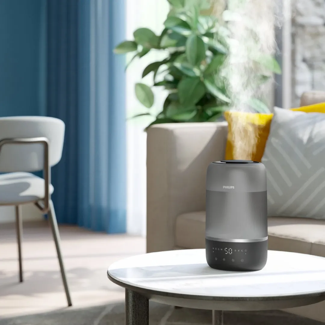 Philips 1000-serie HU1510/03 Luchtbevochtiger - 3L - Zilver