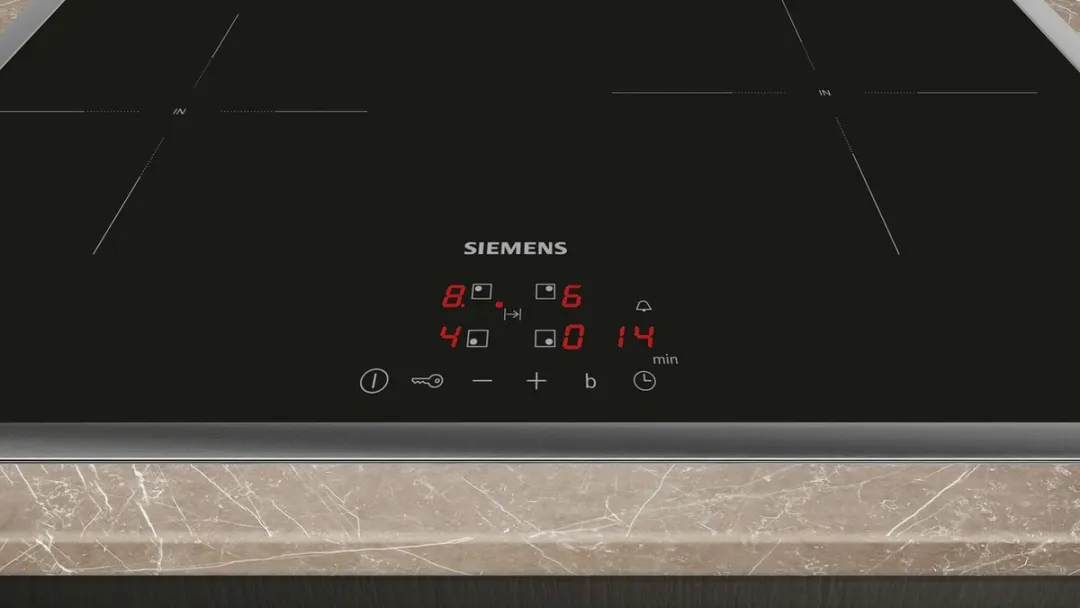 Siemens iQ300 EH645BFB6E Inductiekookplaat 60cm - 4 Zones - Zwart