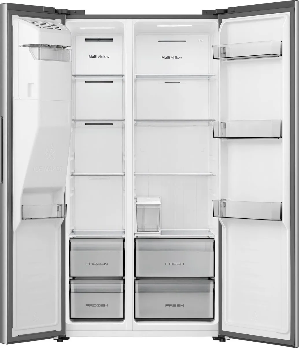 Hisense RS5P528STIE Amerikaanse Koelkast 528L - No-Frost - RVS - afbeelding 6 van 6