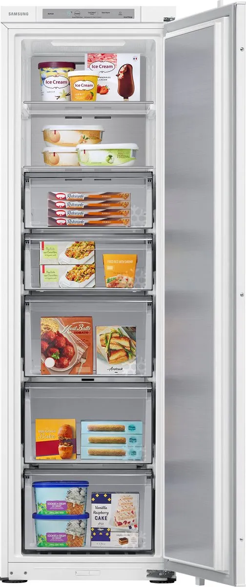 Samsung BRZ22700EWW Inbouwvriezer 218L - Wit
