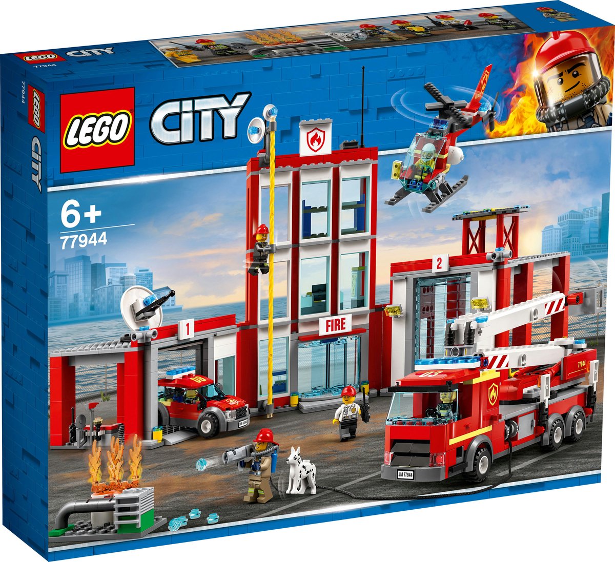 LEGO City Brandweerkazerne Hoofdkwartier - 77944