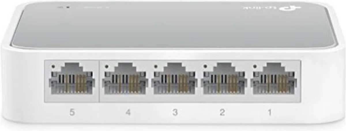 TP-Link TL-SF1005D 5-Poort Unmanaged Switch - Wit