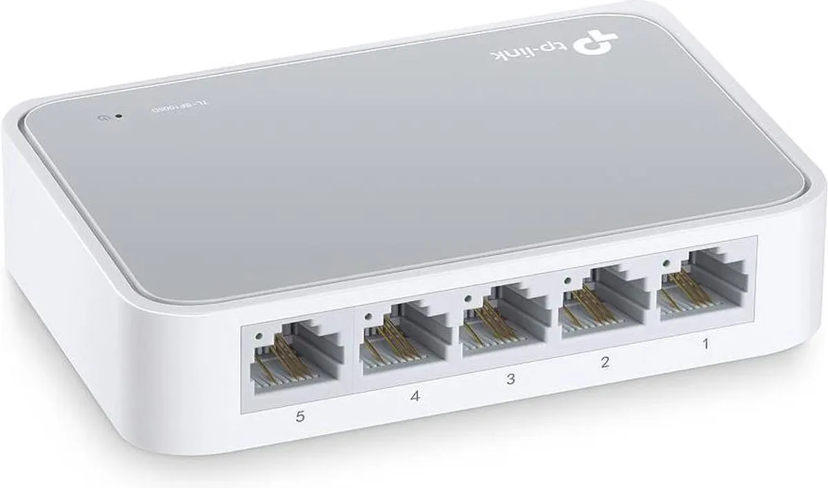 TP-Link TL-SF1005D 5-Poort Unmanaged Switch - Wit