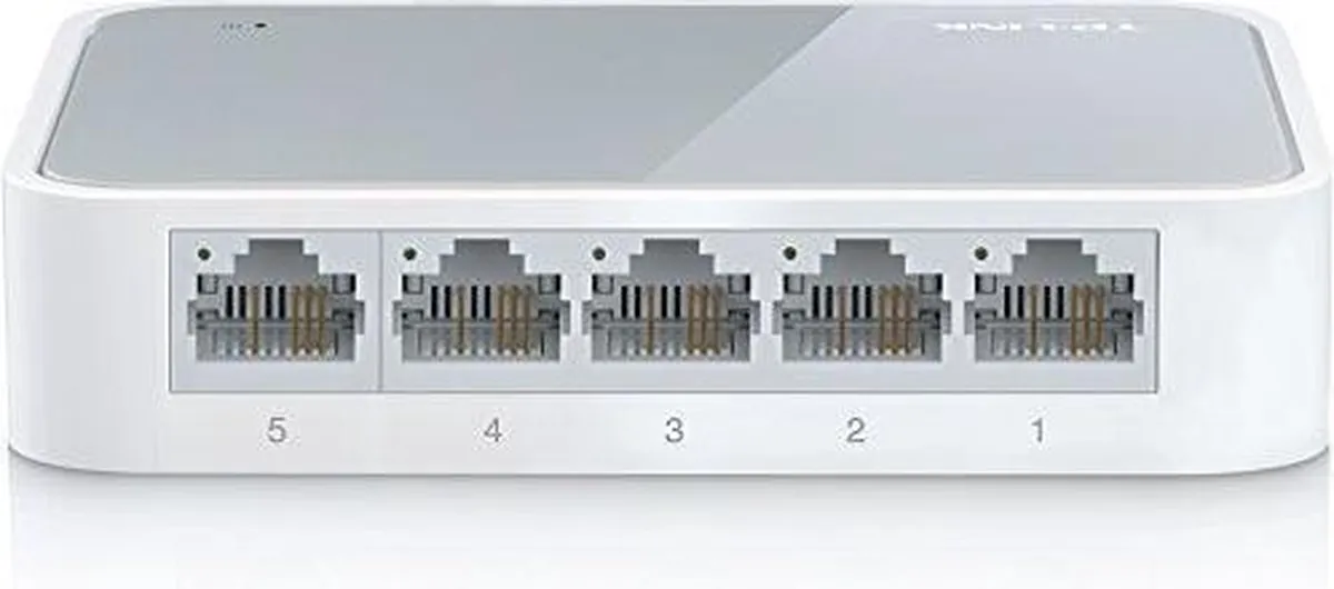 TP-Link TL-SF1005D 5-Poort Unmanaged Switch - Wit