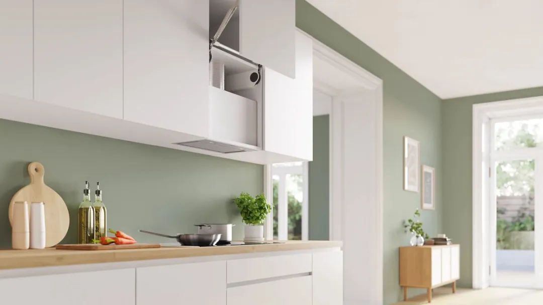 Bosch Serie 6 DLN56AC50 Afzuigkap 570m³/u - Inbouw - Roestvrijstaal - afbeelding 3 van 6