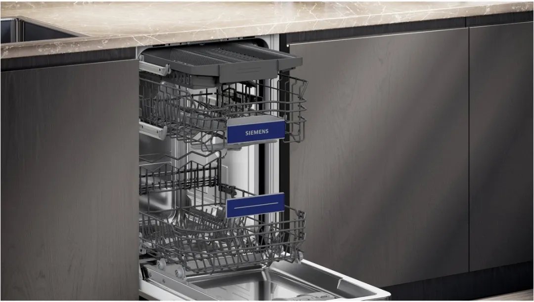 Siemens SR43ES25ME Inbouw Vaatwasser 10 Couverts - Onderbouw - Geborsteld staal