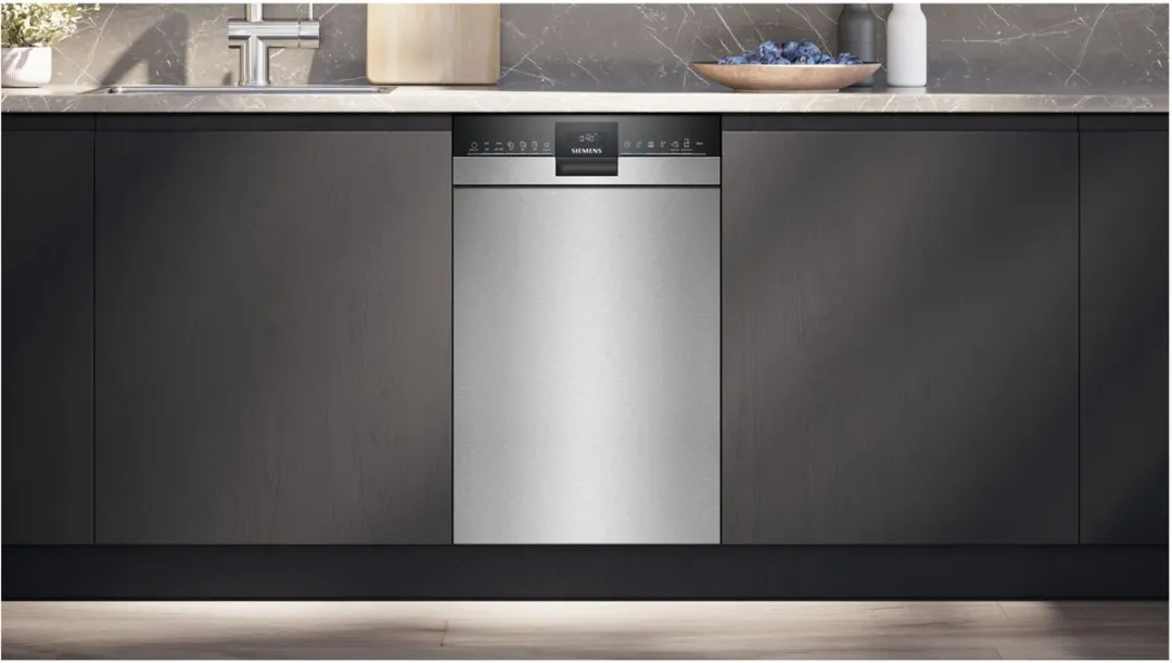 Siemens SR43ES25ME Inbouw Vaatwasser 10 Couverts - Onderbouw - Geborsteld staal