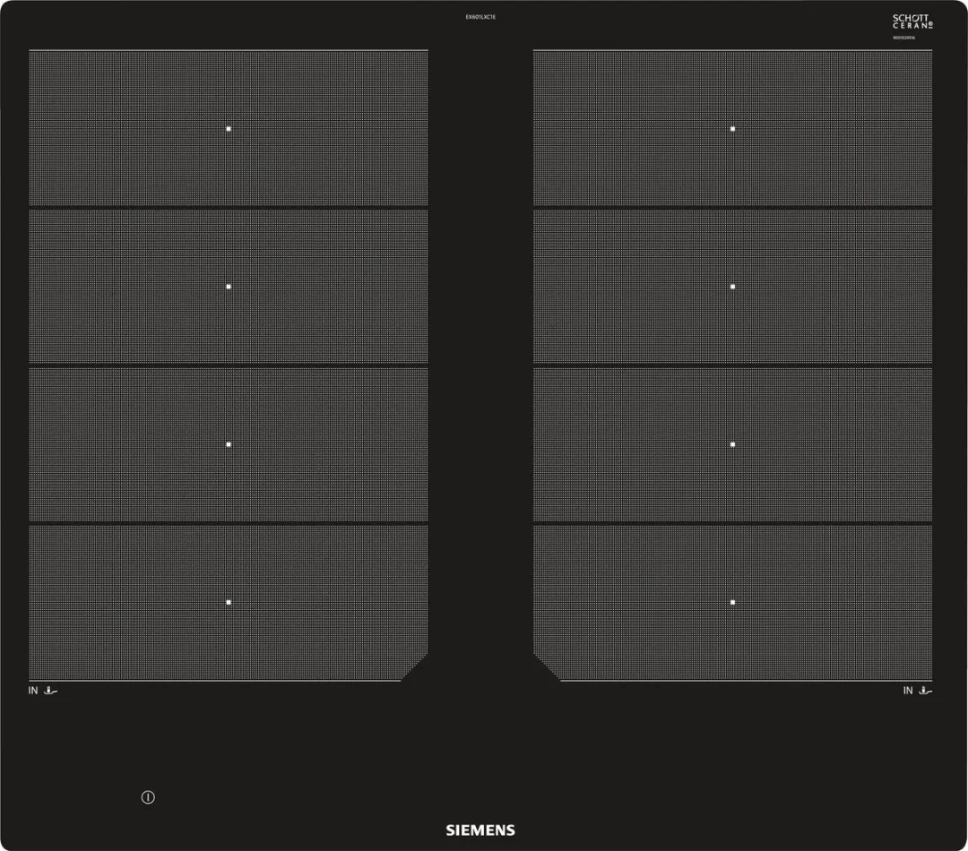 Siemens EX601LXC1E Inductiekookplaat 4 Zones