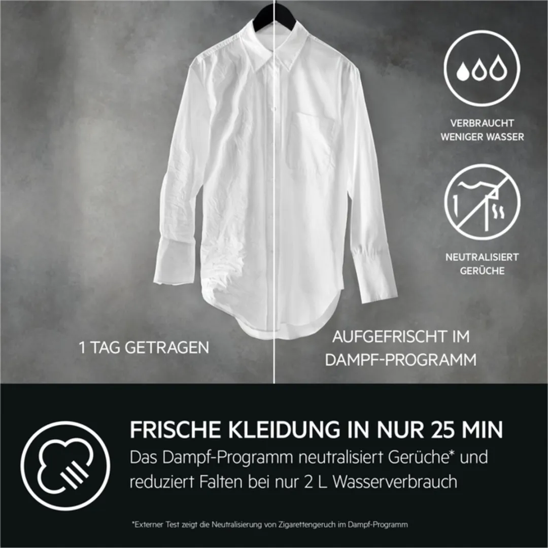AEG Series 8000 LWR8WI7680 Was-droogcombinatie - 8/4 kg - Wit - afbeelding 6 van 6