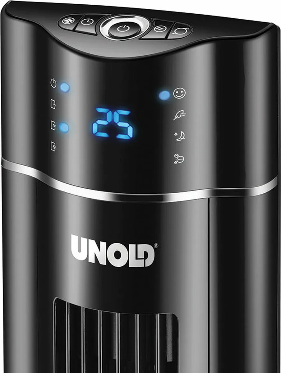 Unold Skyline Torenventilator UNOLD_788629 - 60W - Zwart - afbeelding 5 van 6