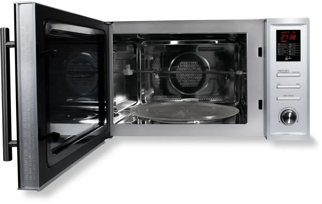Inventum MN325CS Vrijstaande Combi-Magnetron 32L 1000W - Zilver