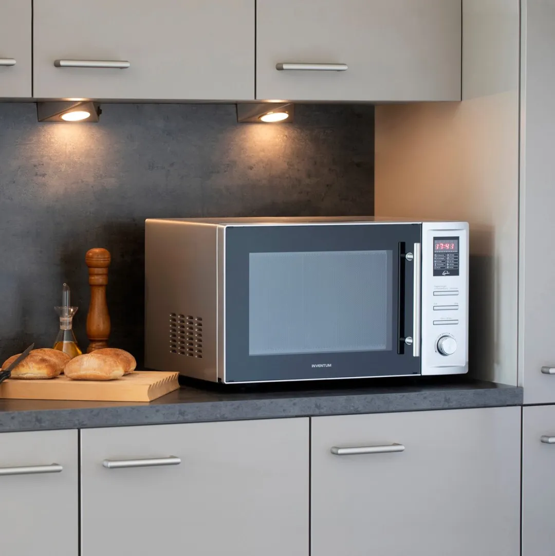 Inventum MN325CS Vrijstaande Combi-Magnetron 32L 1000W - Zilver