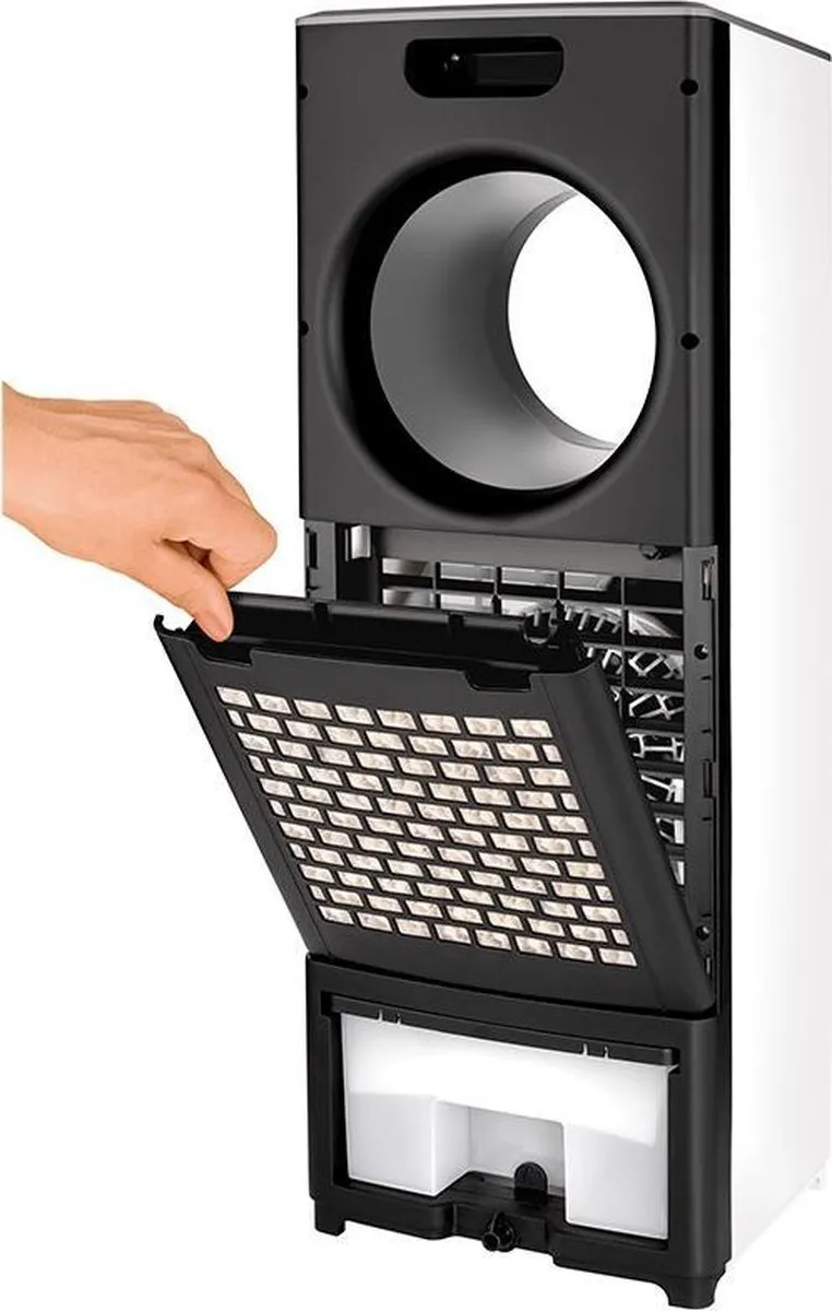 Unold Fresh Aircooler 86990 - 110W - 3 Snelheden - Grijs/Wit - afbeelding 6 van 6