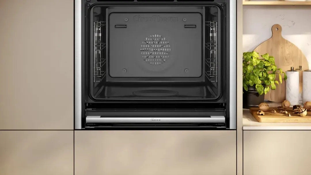 Neff B64FS31N0 Stoomoven 71L - 4 Inslaghoogtes - Zwart