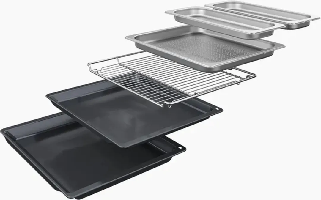 Neff B64FS31N0 Stoomoven 71L - 4 Inslaghoogtes - Zwart