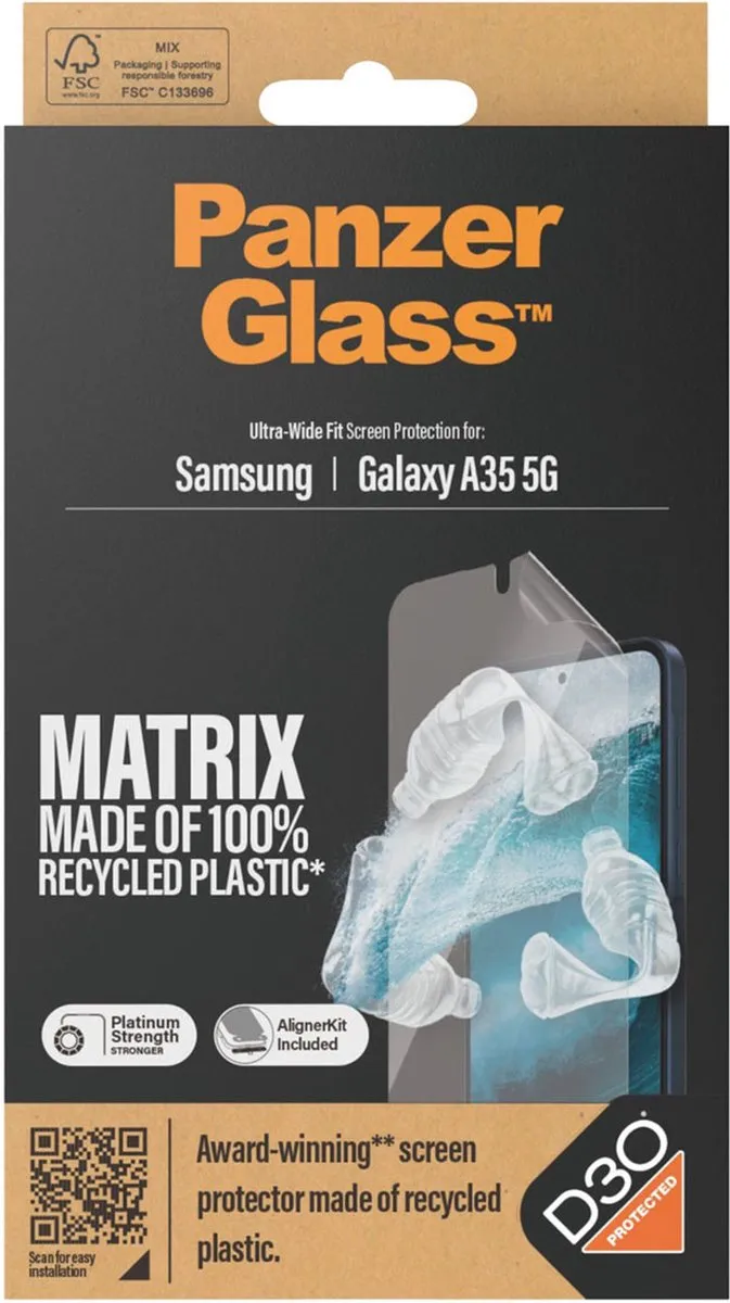 PanzerGlass Matrix D3O Ultra-Wide Screen Protector Aligner