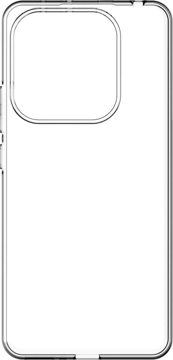 Just in Case Hoesje Xiaomi Redmi Note 14 5G - Siliconen - Transparant
