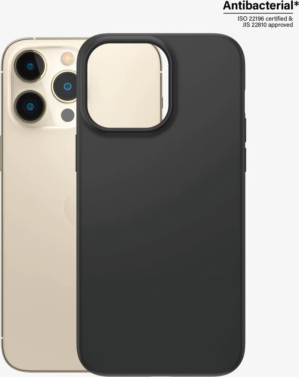 PanzerGlass Biologisch Afbreekbaar Hoesje iPhone 14 Pro Max - Zwart