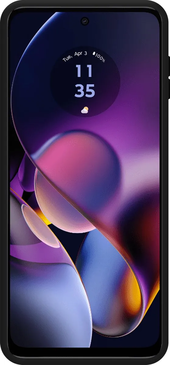 Just in Case Moto G54 Hoesje met Koord - Zwart - 8336422 - afbeelding 6 van 6