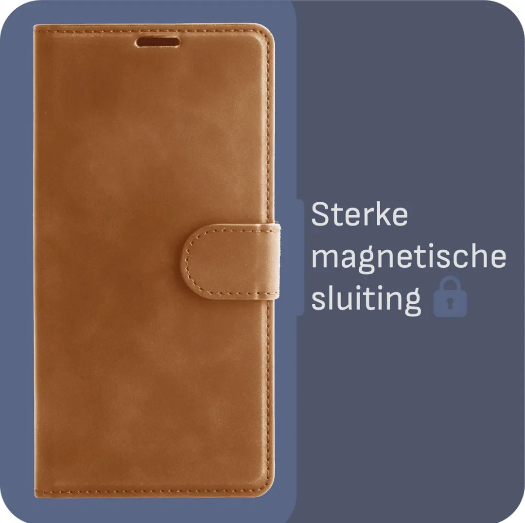 Just in Case Hoesje Samsung Galaxy S25 Ultra - 4 Pasjes Bruin