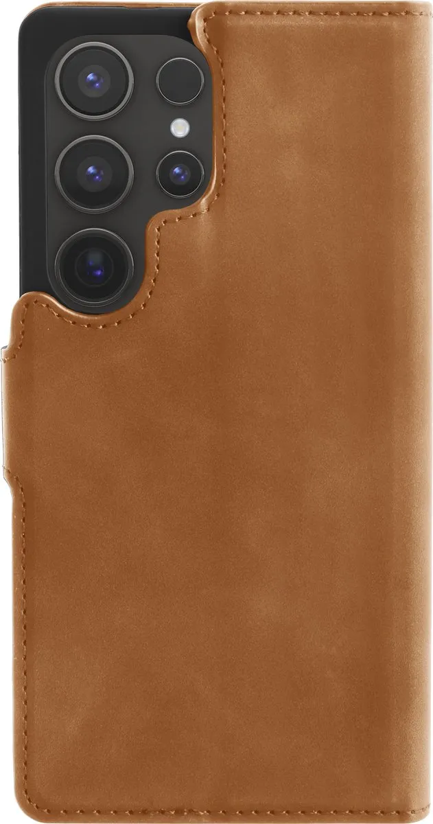 Just in Case Hoesje Samsung Galaxy S25 Ultra - 4 Pasjes Bruin
