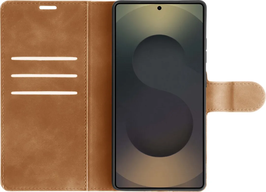 Just in Case Hoesje Samsung Galaxy S25 Ultra - 4 Pasjes Bruin