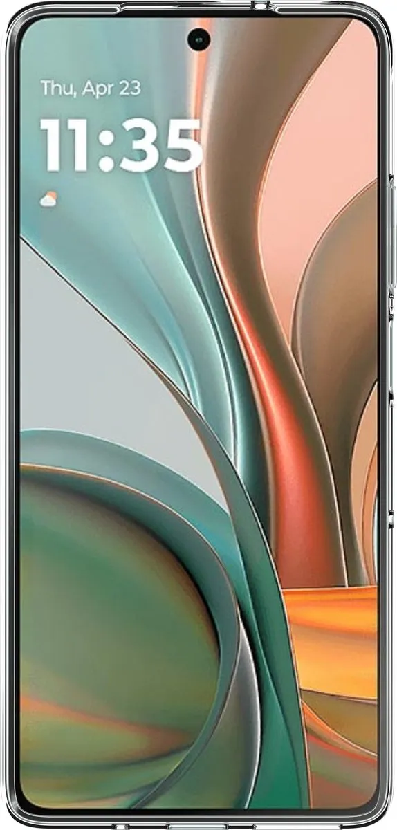 Just in Case Moto G15 Siliconen Hoesje - Transparant