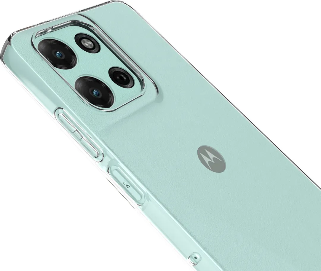 Just in Case Moto G15 Siliconen Hoesje - Transparant