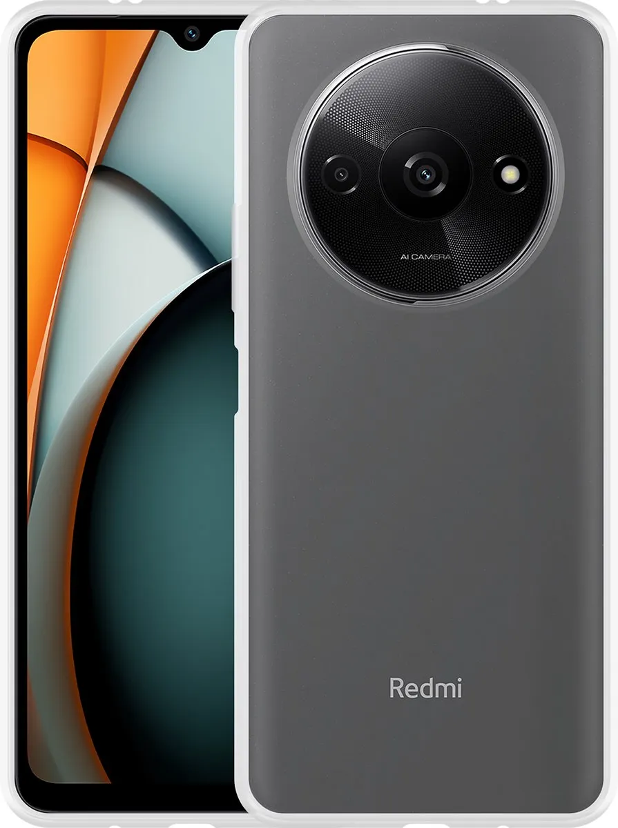Just in Case Hoesje Xiaomi Redmi A3 Siliconen - Transparant
