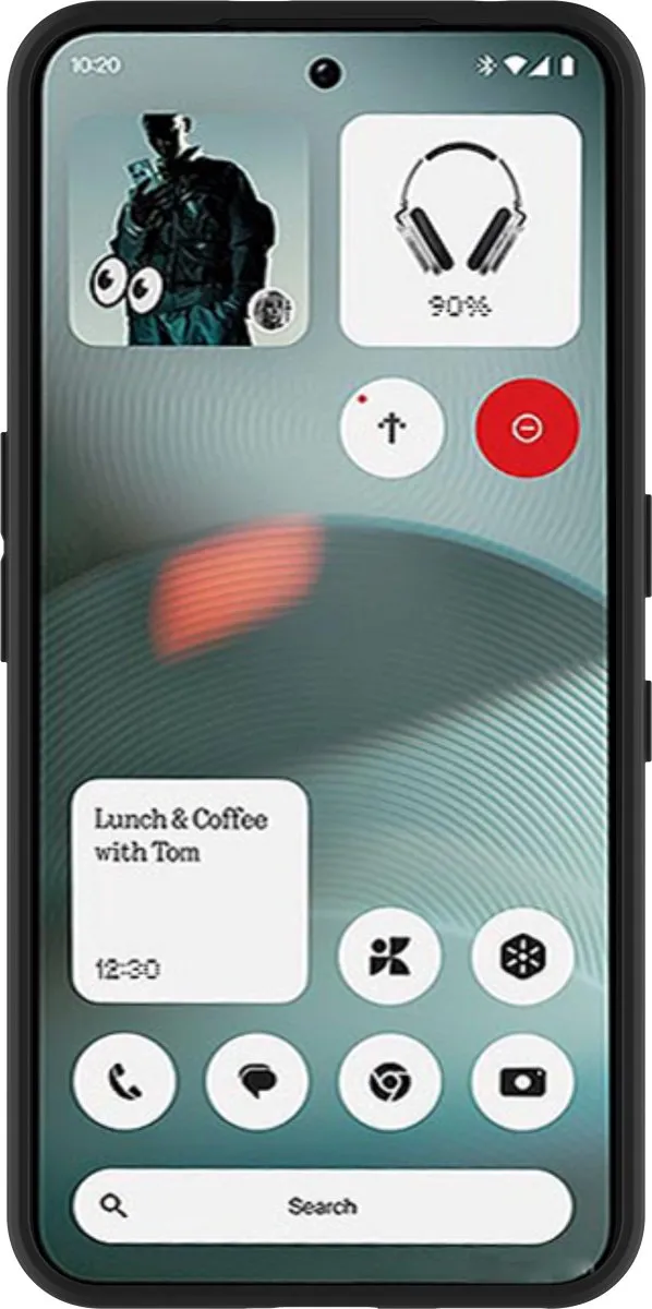 Just in Case Hoesje MNT2777KL1L Nothing Phone (3) - Zwart