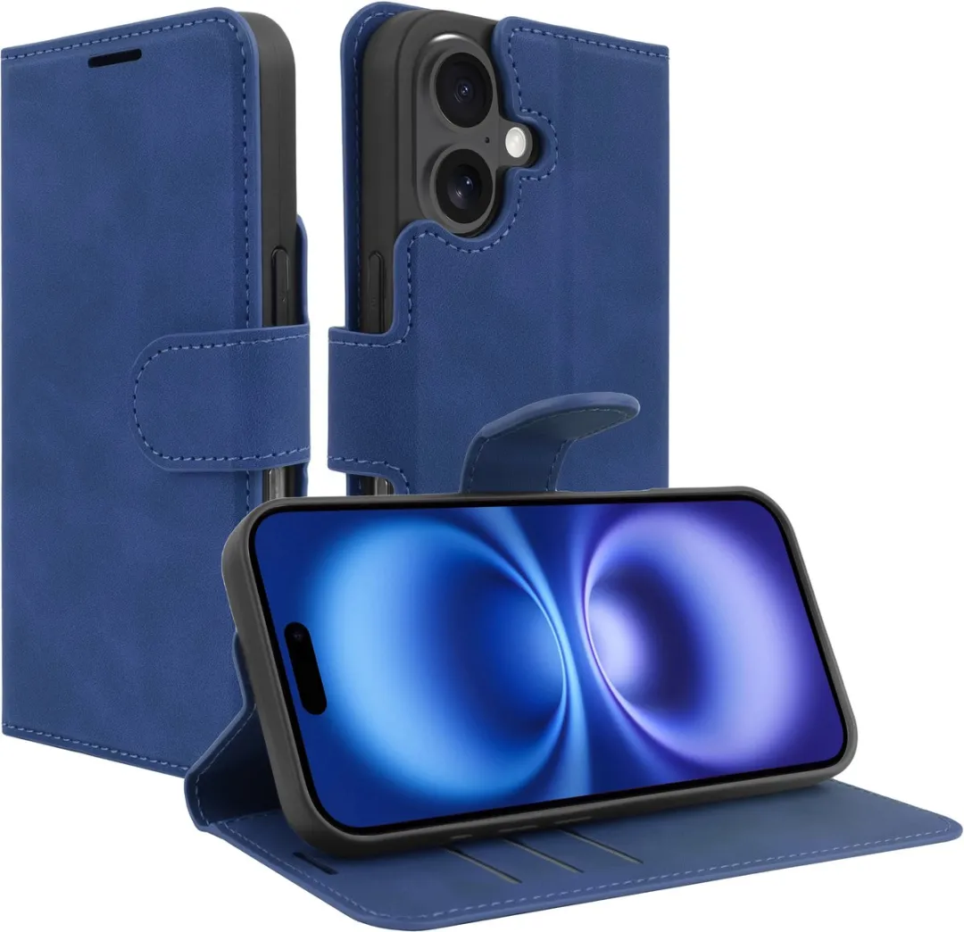 Just in Case iPhone 16 Hoesje Blauw