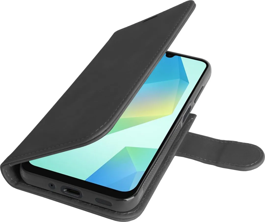 Just in Case Samsung Galaxy A16 Hoesje 2-in-1 - 3 Pasjes - Zwart